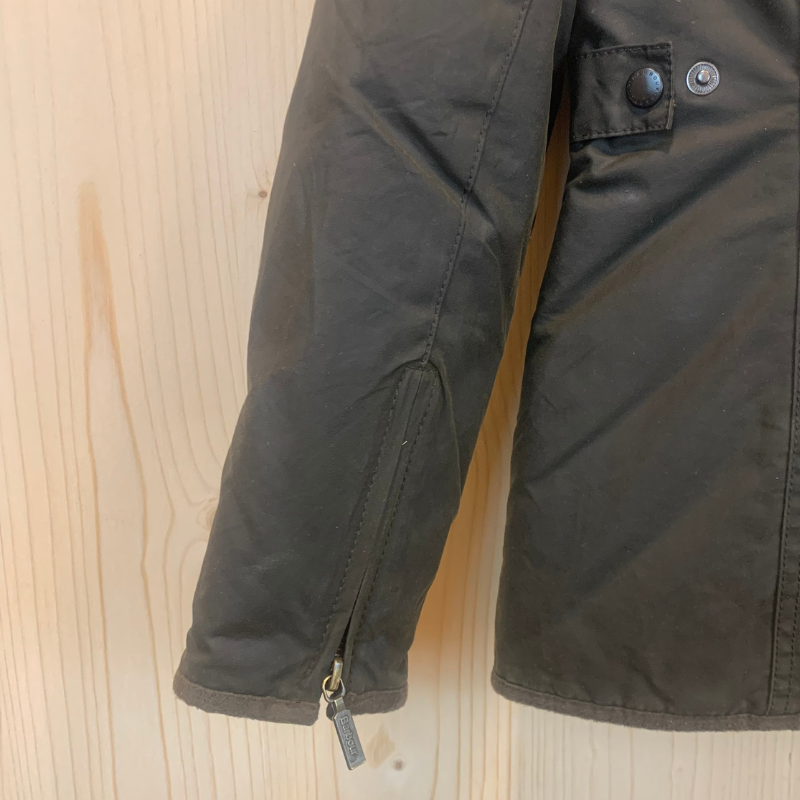 Veste Huilée SMU Utility Barbour Femme - M/L - Vert Olive - Seconde Main