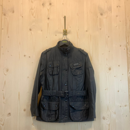 Veste Antique Union Barbour International Femme - L/XL - Noir - Seconde Main