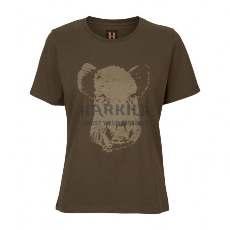 Härkila dames T-shirt Wildboar