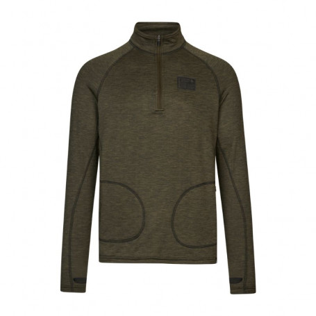 Pull Col Zip Peak Seeland