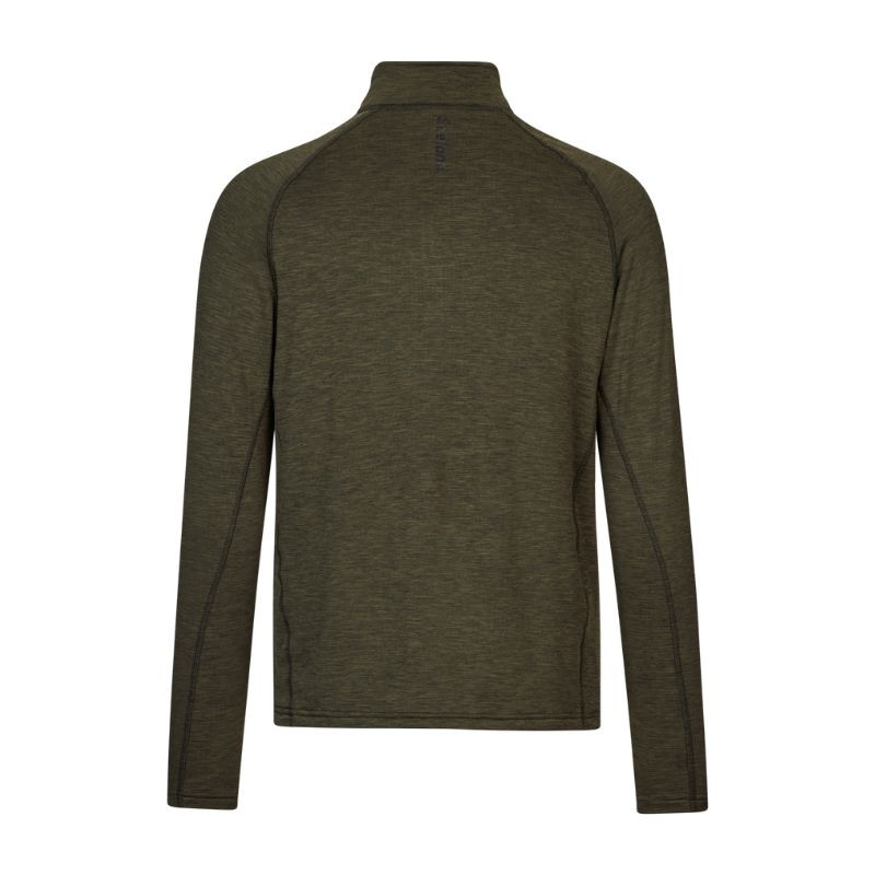 Pull Col Zip Peak Seeland