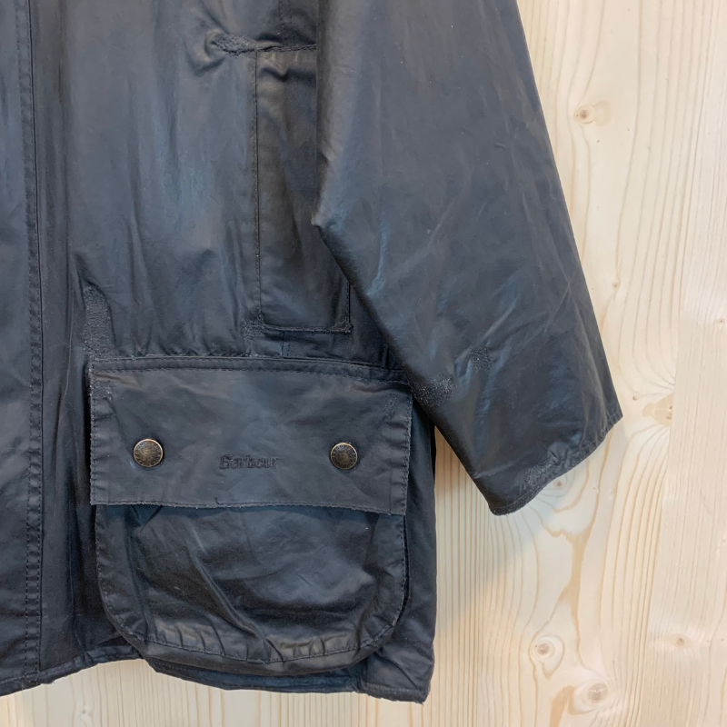 Veste Huilée Beaufort Barbour -  L - Navy - Seconde Main