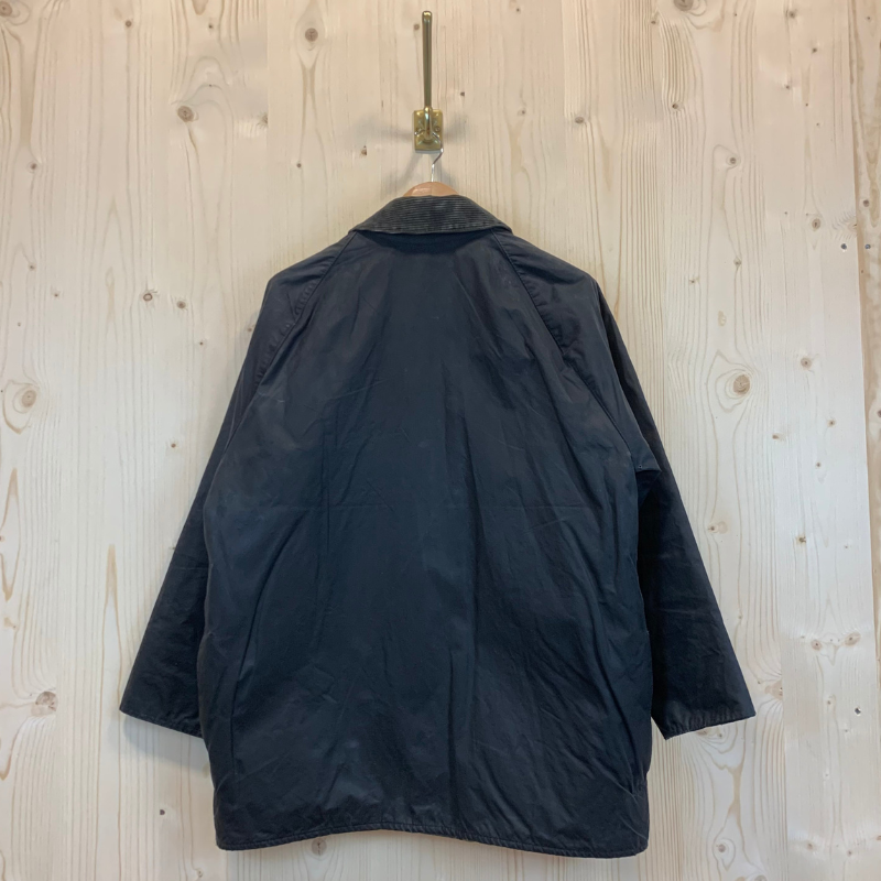 Veste Huilée Beaufort Barbour -  L - Navy - Seconde Main