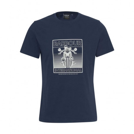 T-Shirt Track Graphic Barbour International