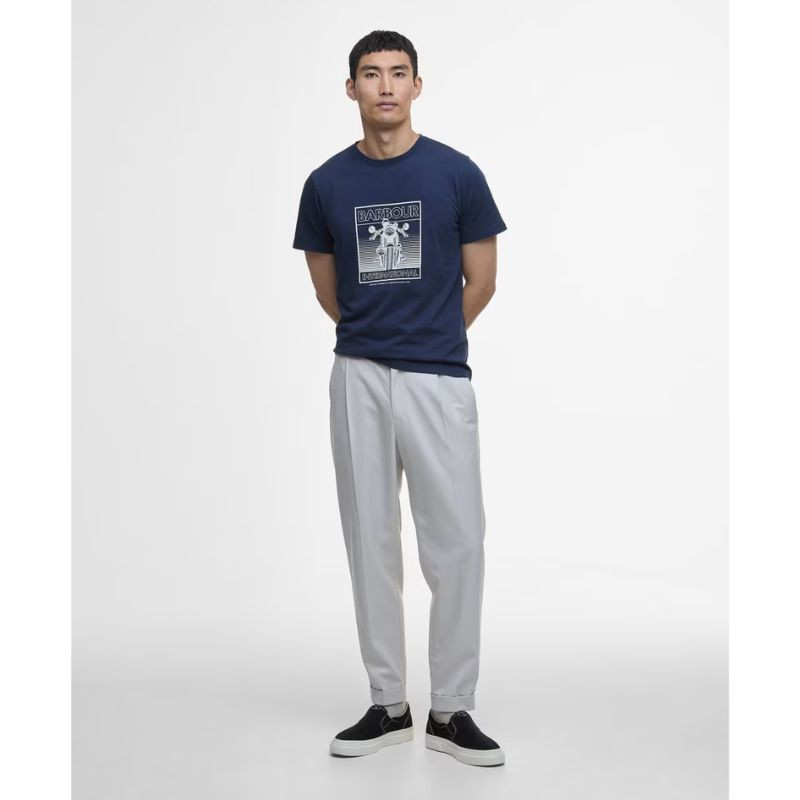 T-Shirt Track Graphic Barbour International