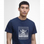 T-shirt Track Grafisch Barbour International