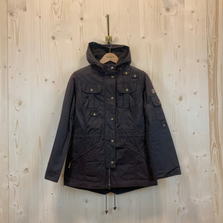 Parka Huilée Winter Force Barbour Femme - L/XL - Rustic - Seconde Main