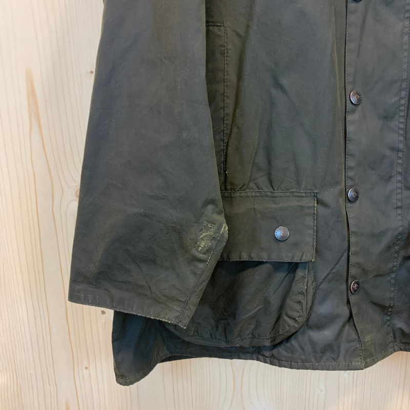 Veste Huilée Beaufort Barbour - 3XL - Vert Olive - Seconde Main