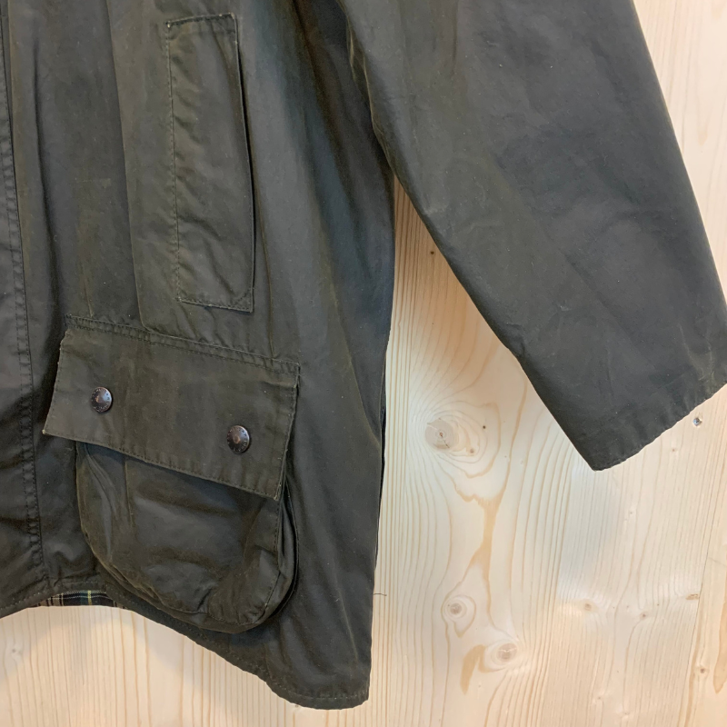 Veste Huilée Beaufort Barbour - 3XL - Vert Olive - Seconde Main