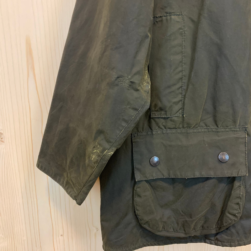Veste Huilée Beaufort Barbour - 3XL - Vert Olive - Seconde Main