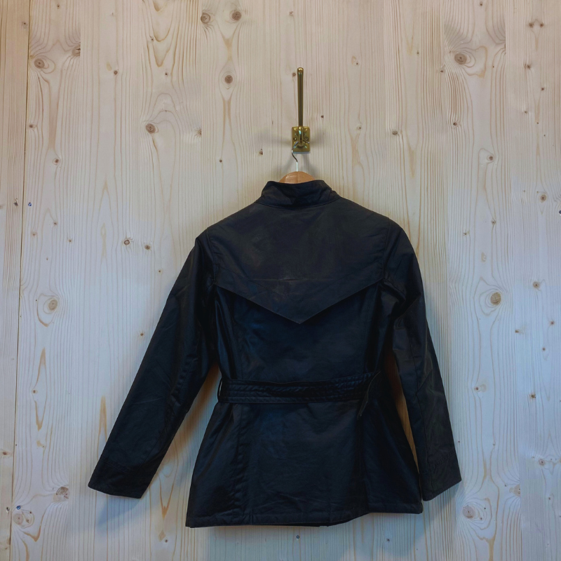 Barbour dames Montgomery geolied jack - M - Olijfgroen - Tweedehands