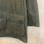 Veste Huilée Border Barbour - XL - Vert Olive - Seconde Main