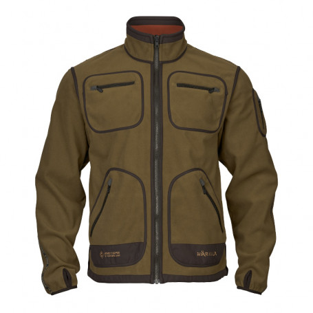 Veste polaire réversible Kamko Olive/Arabian Spice Härkila