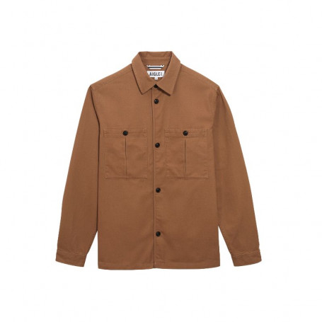 Aigle katoenen twill overshirt