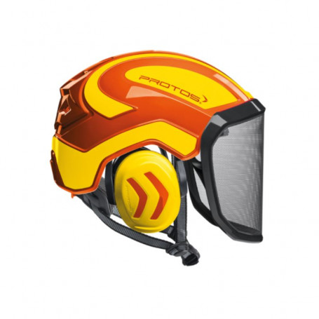 Casque Visière Integrale et Jugulaire Forest F39 Pfanner