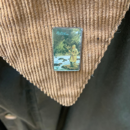 Barbour visser speld tweedehands