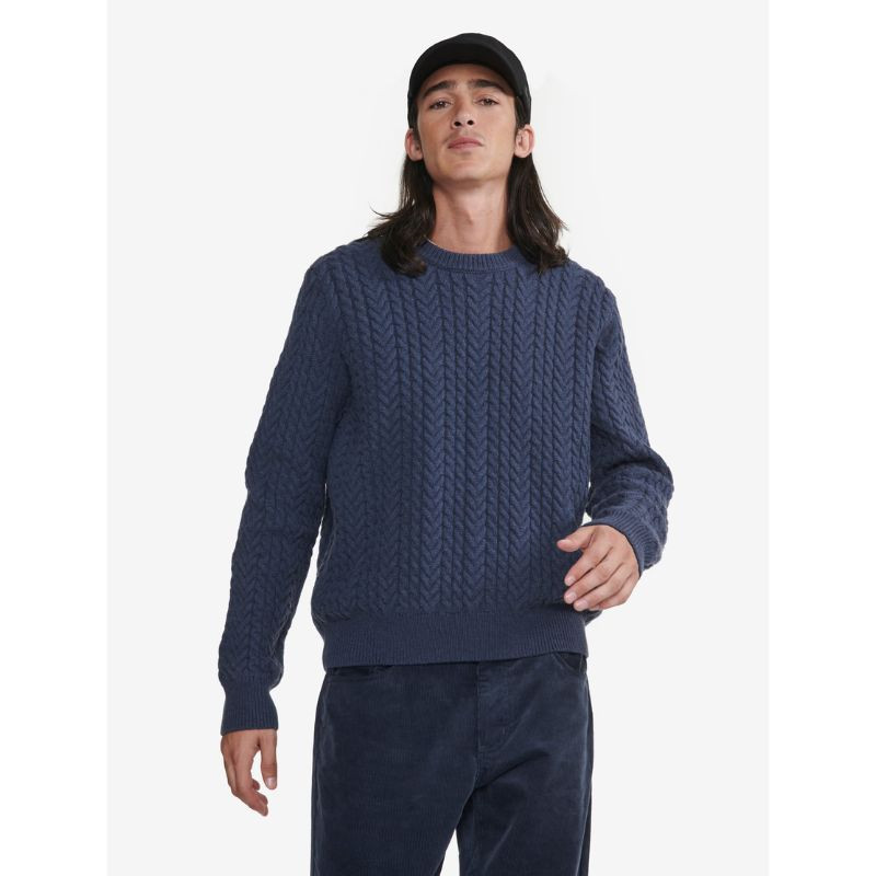 Pull torsadé col rond Aigle
