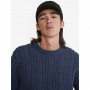Pull torsadé col rond Aigle