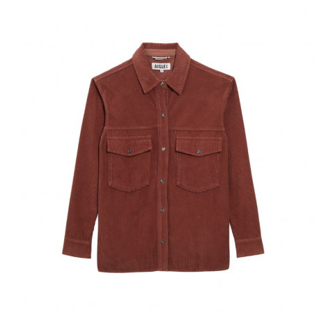 Surchemise en velours côtelé Femme Aigle