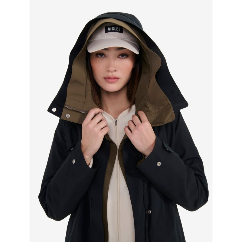 Parka longue MTD® à capuche femme Aigle