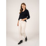 Pull Brehat col V femme Saint James