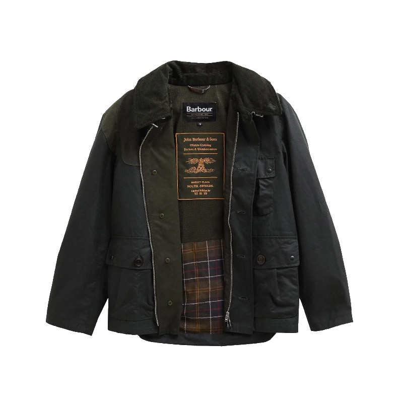 Veste huilée Forest TO KI TO x Barbour