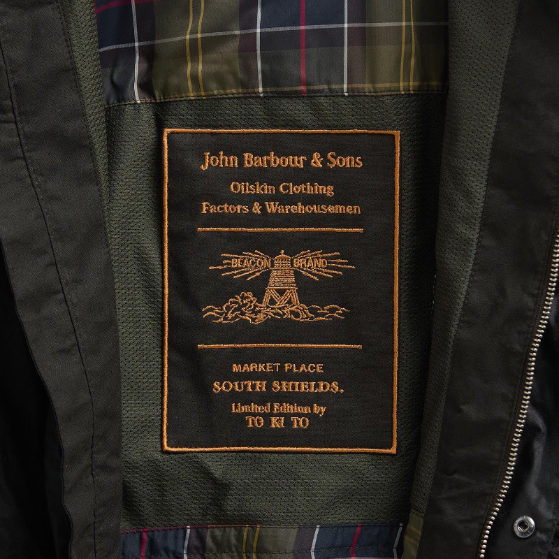 Berg TO KI TO x Barbour Geolied jack
