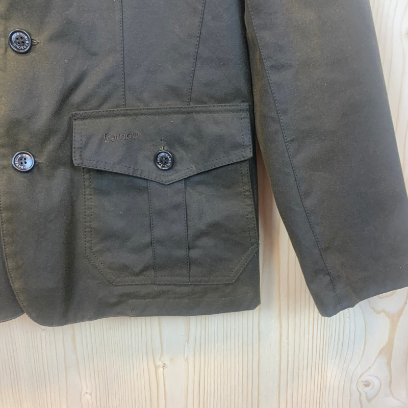 Veste Huilée Lutz Barbour - S- Vert Olive - Seconde Main