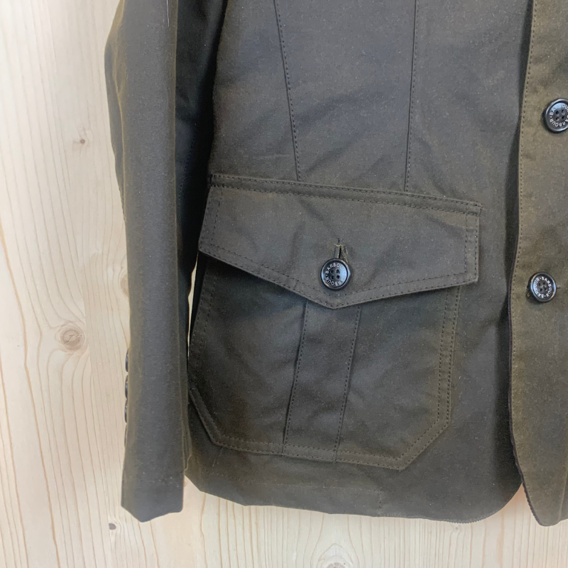 Veste Huilée Lutz Barbour - S- Vert Olive - Seconde Main