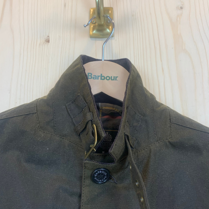 Veste Huilée Lutz Barbour - S- Vert Olive - Seconde Main