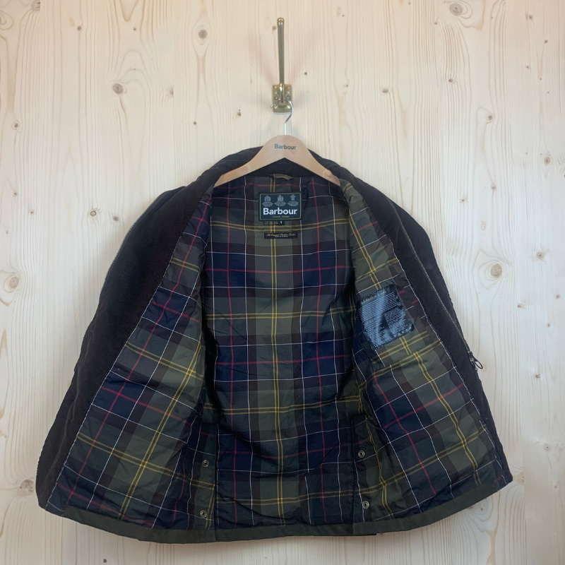 Veste Huilée Lutz Barbour - S- Vert Olive - Seconde Main