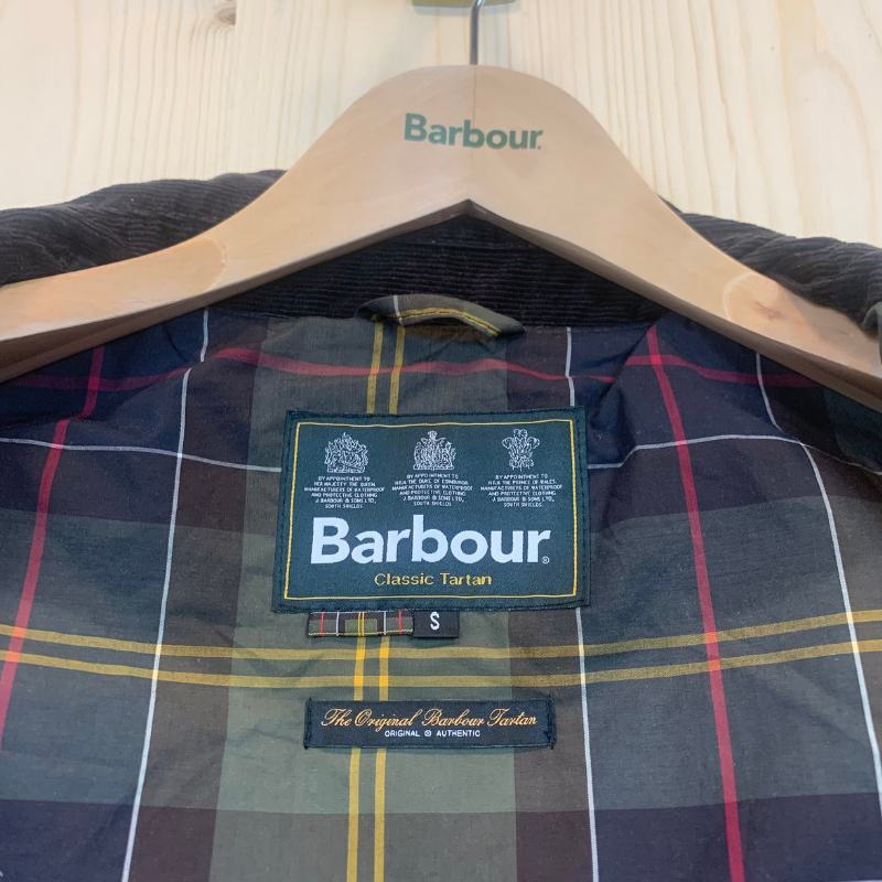 Veste Huilée Lutz Barbour - S- Vert Olive - Seconde Main