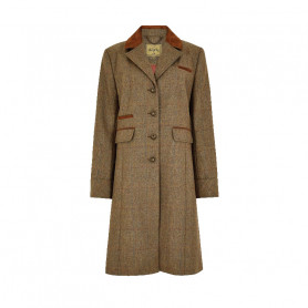 Manteau long en tweed Blackthorn femme Dubarry