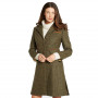 Manteau long en tweed Blackthorn femme Dubarry