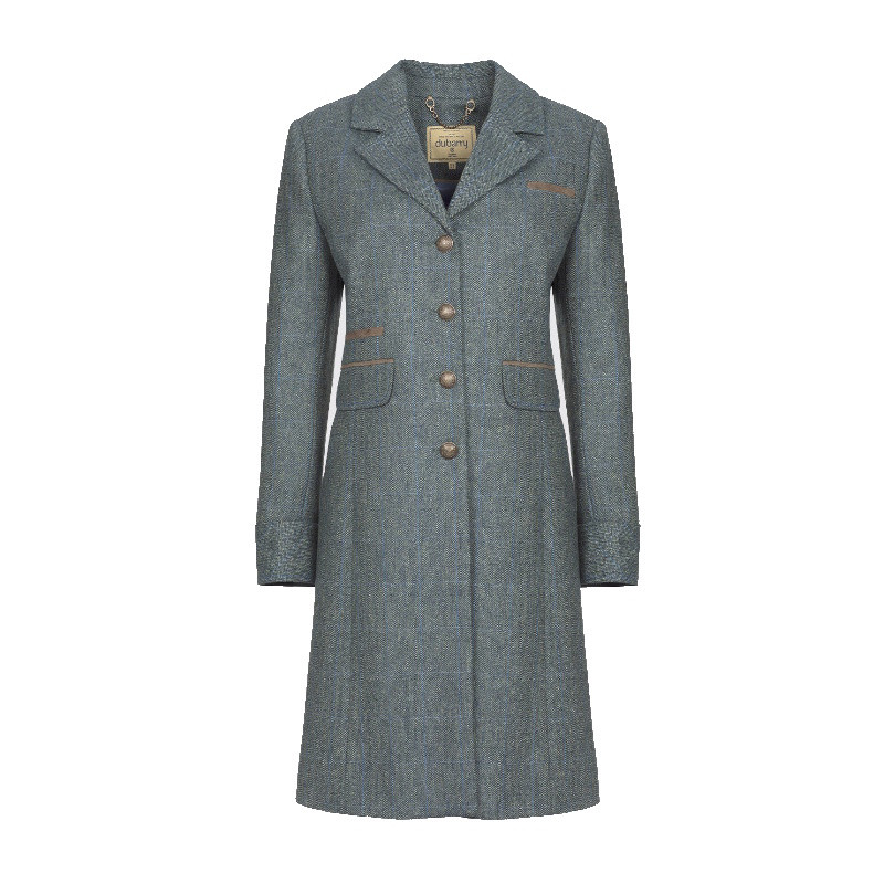 Manteau long en tweed Blackthorn femme Dubarry