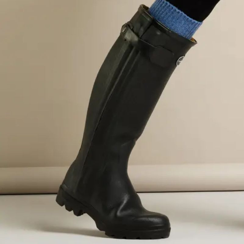 Bottes Chasseur néoprène noir femme Le Chameau