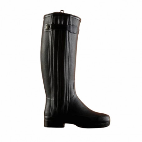 Bottes Chasseur néoprène noir femme Le Chameau