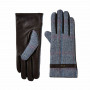 Gants cuir et tweed Ballycastle femme Dubarry