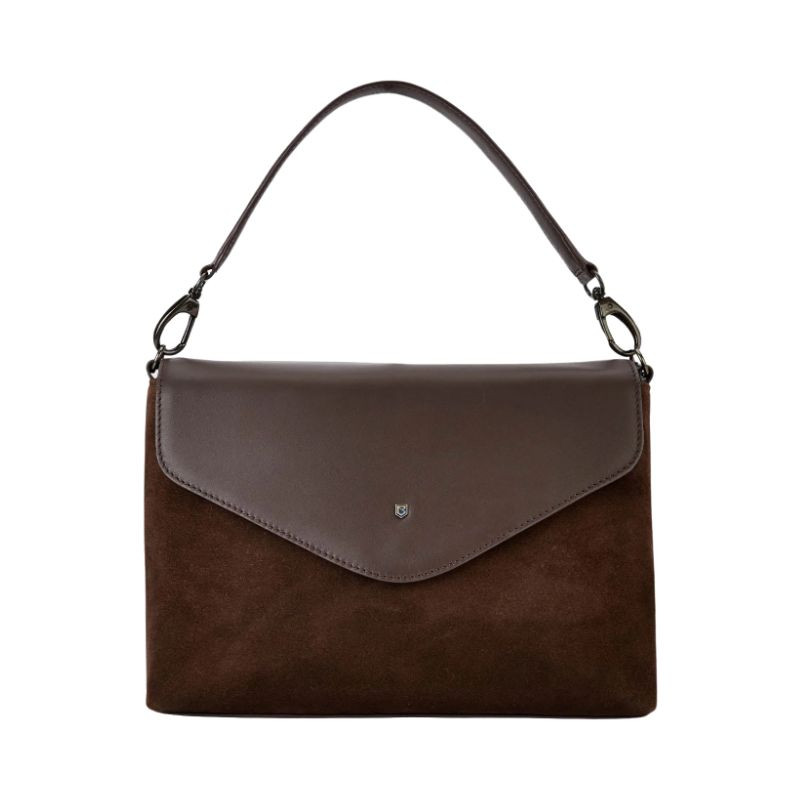 Sac à main en daim et cuir Christchurch Dubarry