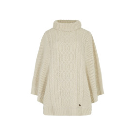 Poncho en laine mérinos Kilronan Femme Dubarry