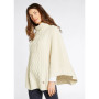 Poncho en laine mérinos Kilronan Femme Dubarry