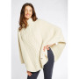 Poncho en laine mérinos Kilronan Femme Dubarry