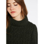 Poncho en laine mérinos Kilronan Femme Dubarry