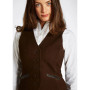 Gilet en cuir Greville Femme Dubarry