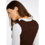 Gilet en cuir Greville Femme Dubarry