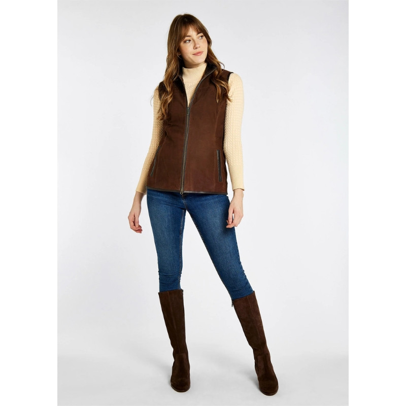 Damesgilet Kingston leer Dubarry