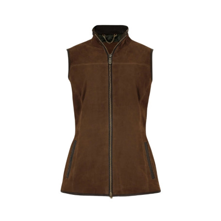 Gilet en cuir Kingston Femme Dubarry