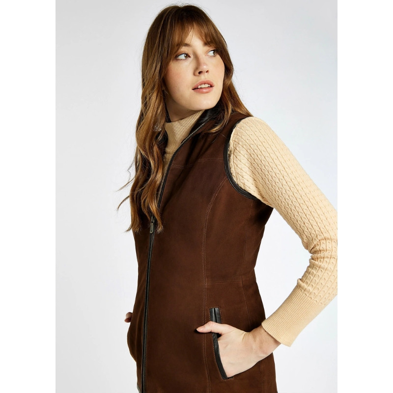 Damesgilet Kingston leer Dubarry