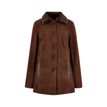Veste en cuir Clarke Femme Dubarry