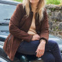 Veste en cuir Clarke Femme Dubarry